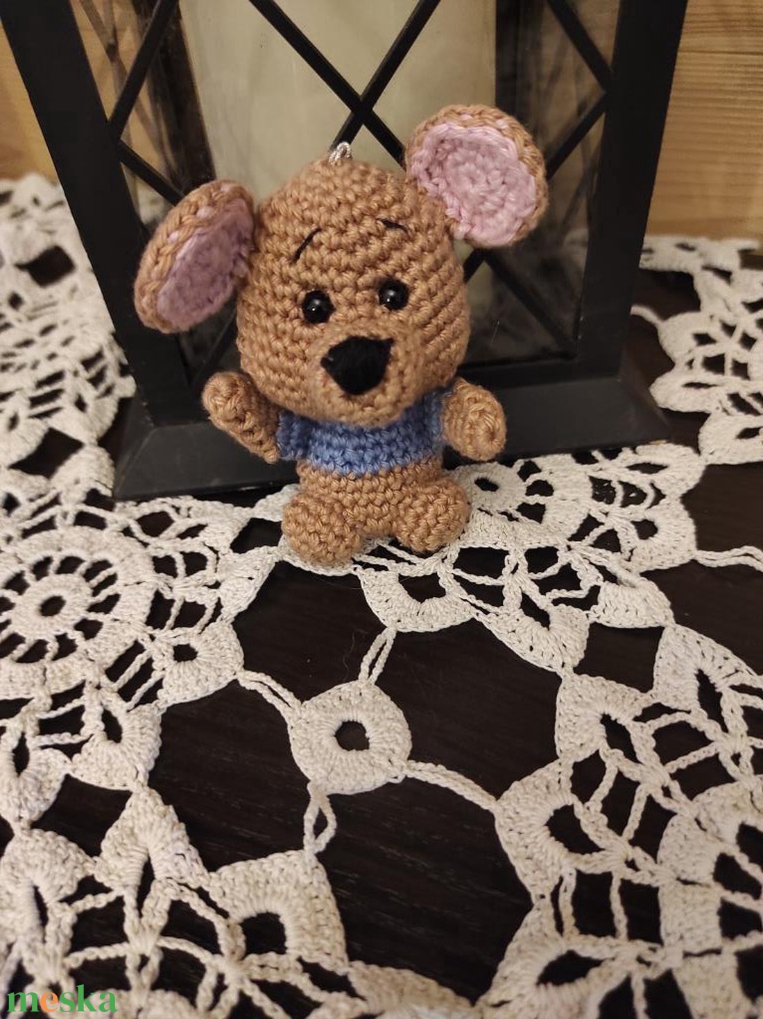 Zsebibaba kulcstató- Micimackó és barátai - játék & sport - plüssállat & játékfigura - plüss mesefigurák - Meska.hu