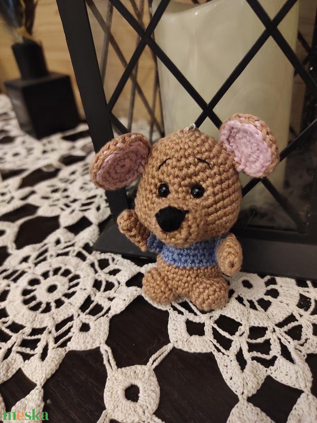 Zsebibaba kulcstató- Micimackó és barátai - játék & sport - plüssállat & játékfigura - plüss mesefigurák - Meska.hu