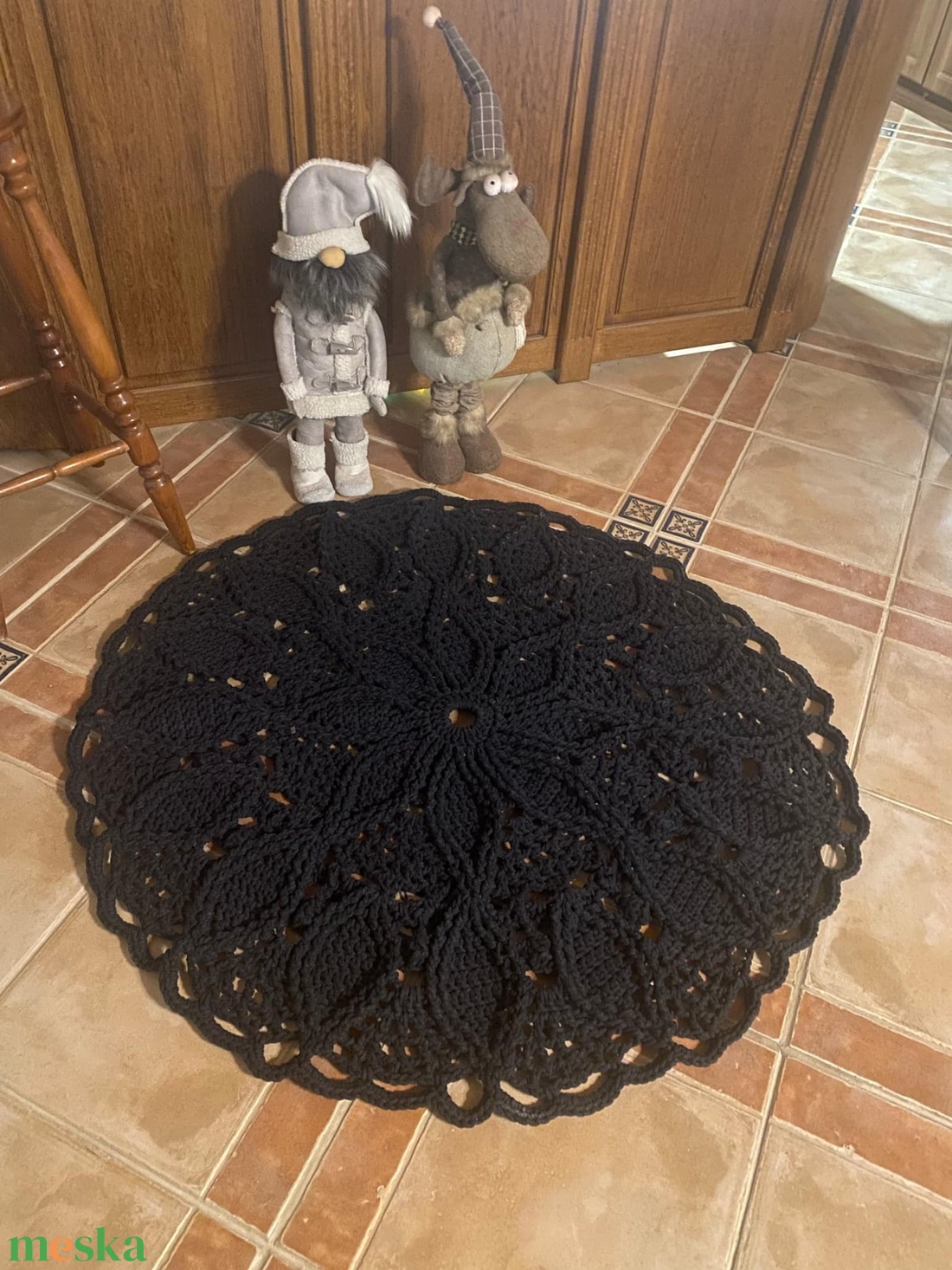 Antracit 3D horgolt szőnyeg - otthon & életmód - lakástextil - szőnyeg - horgolt szőnyeg - Meska.hu Antracit 3D horgolt szőnyeg - otthon & életmód - lakástextil - szőnyeg - horgolt szőnyeg - Meska.hu