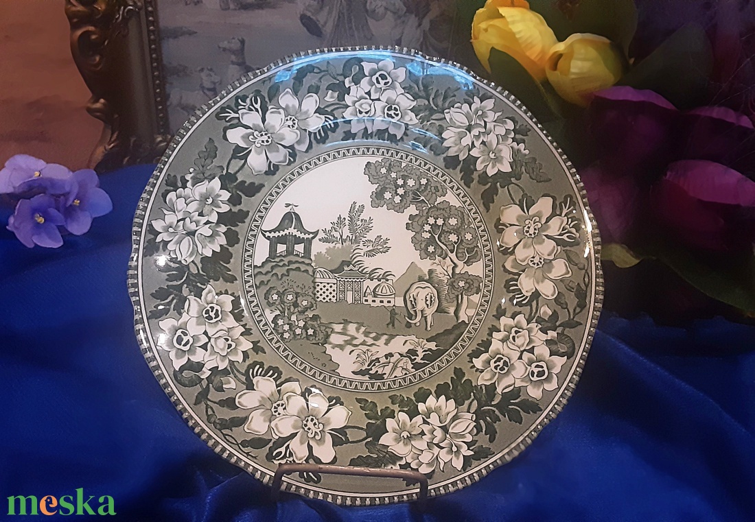 Angol Oriental Garden Royal Staffordshire porcelán  - otthon & életmód - dekoráció - dísztárgy - Meska.hu