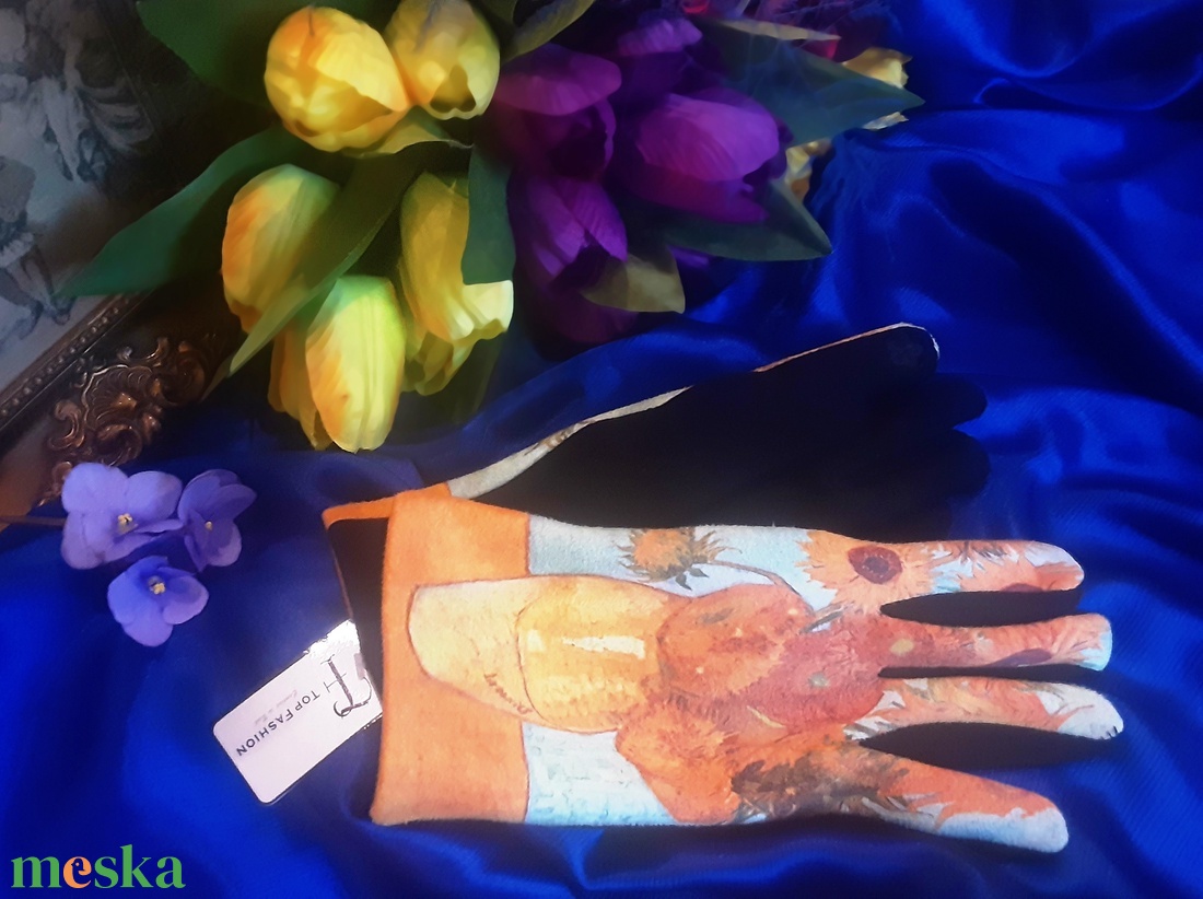 Vincent van Gogh festményével kesztyű - ruha & divat - sál, sapka, kendő - kesztyű - Meska.hu Vincent van Gogh festményével kesztyű - ruha & divat - sál, sapka, kendő - kesztyű - Meska.hu
