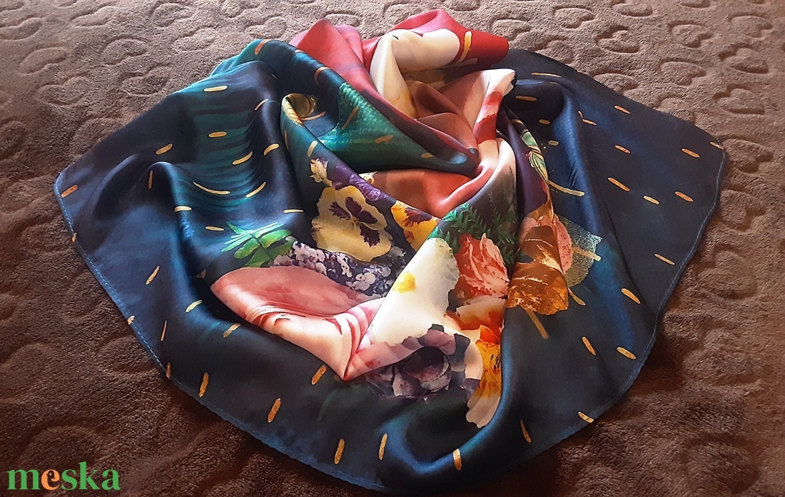 Frida Kahlo divat kendő - ruha & divat - sál, sapka, kendő - fejpánt - Meska.hu