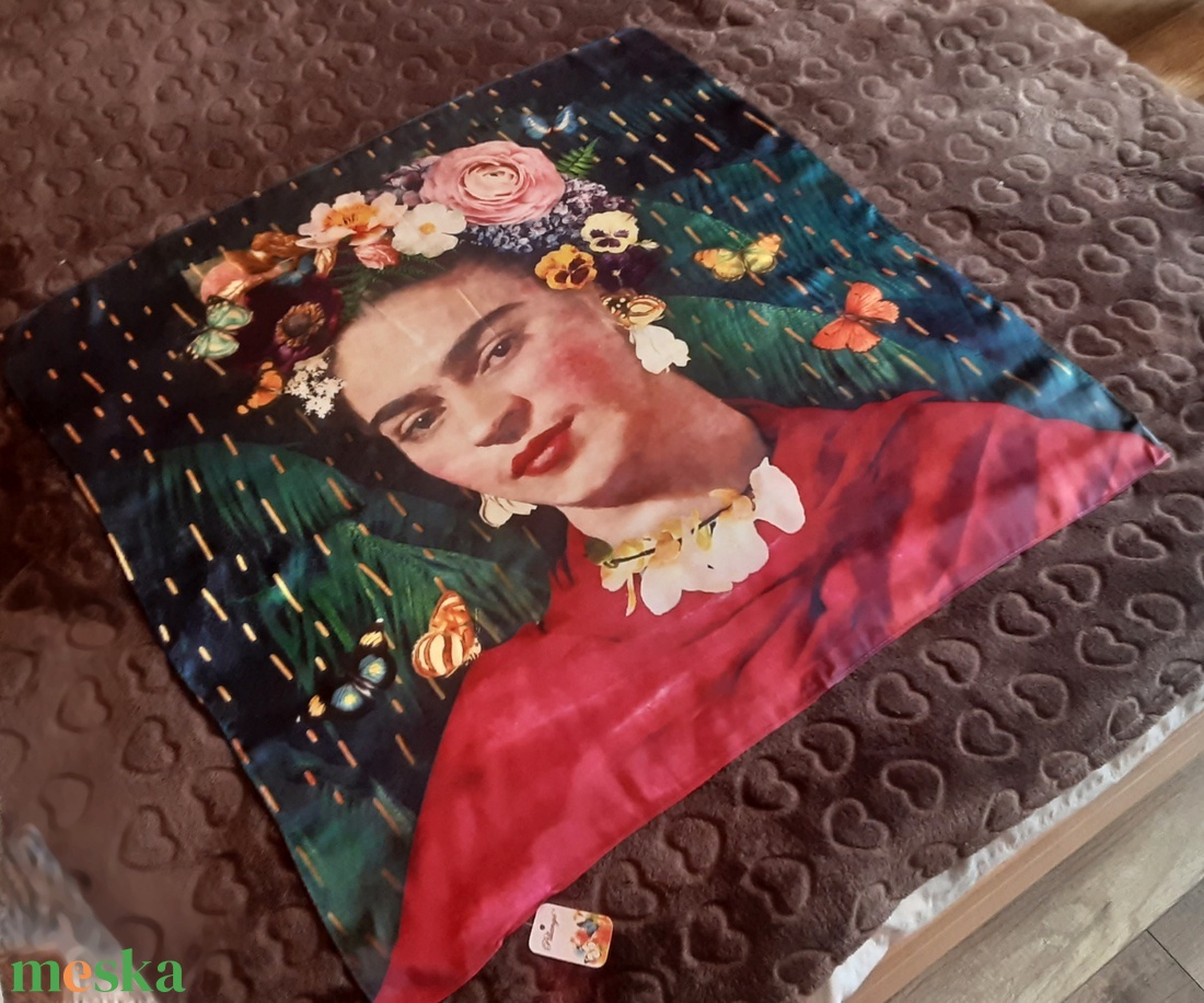 Frida Kahlo divat kendő - ruha & divat - sál, sapka, kendő - fejpánt - Meska.hu