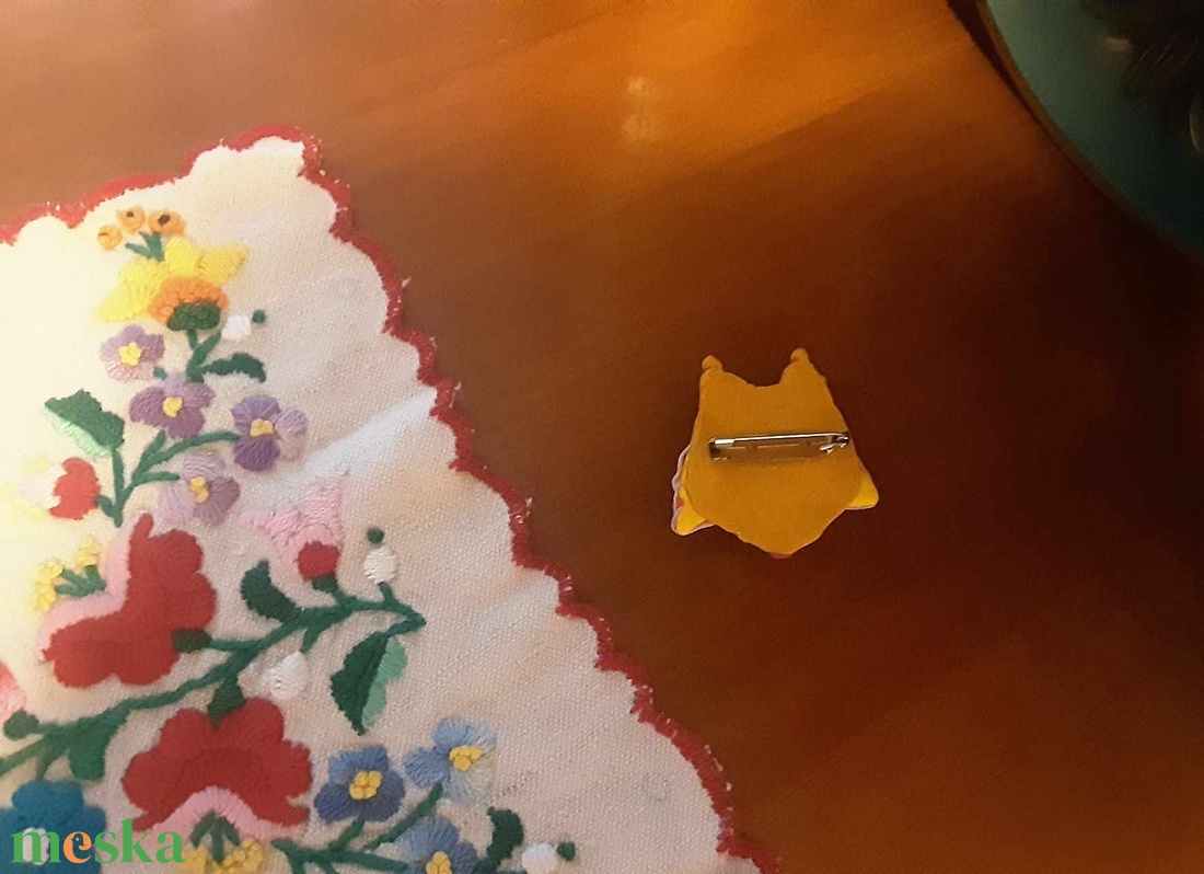 AKCIÓS!  Bagoly kitűző - ékszer - kitűző és bross - Meska.hu