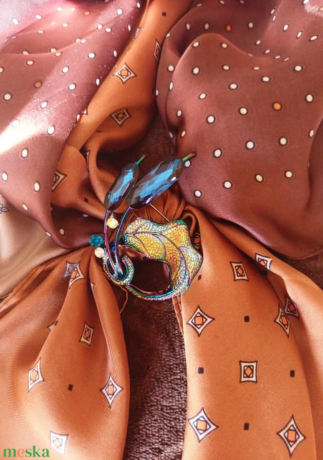 Fantázia bross - ékszer - kitűző és bross - Meska.hu Fantázia bross - ékszer - kitűző és bross - Meska.hu