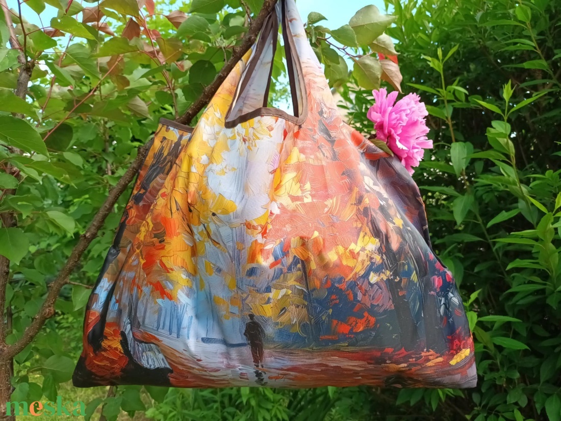 Designer bevásárló szatyor - táska & tok - bevásárlás & shopper táska - shopper, textiltáska, szatyor - Meska.hu