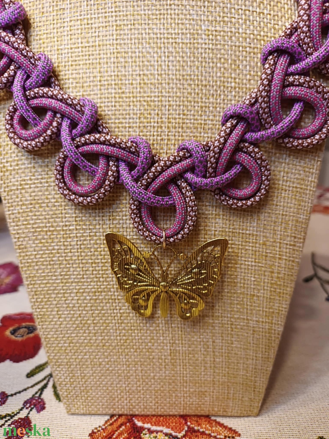 APHRODITÉ  zsinóros nyakék - ékszer - nyaklánc - medálos nyaklánc - Meska.hu