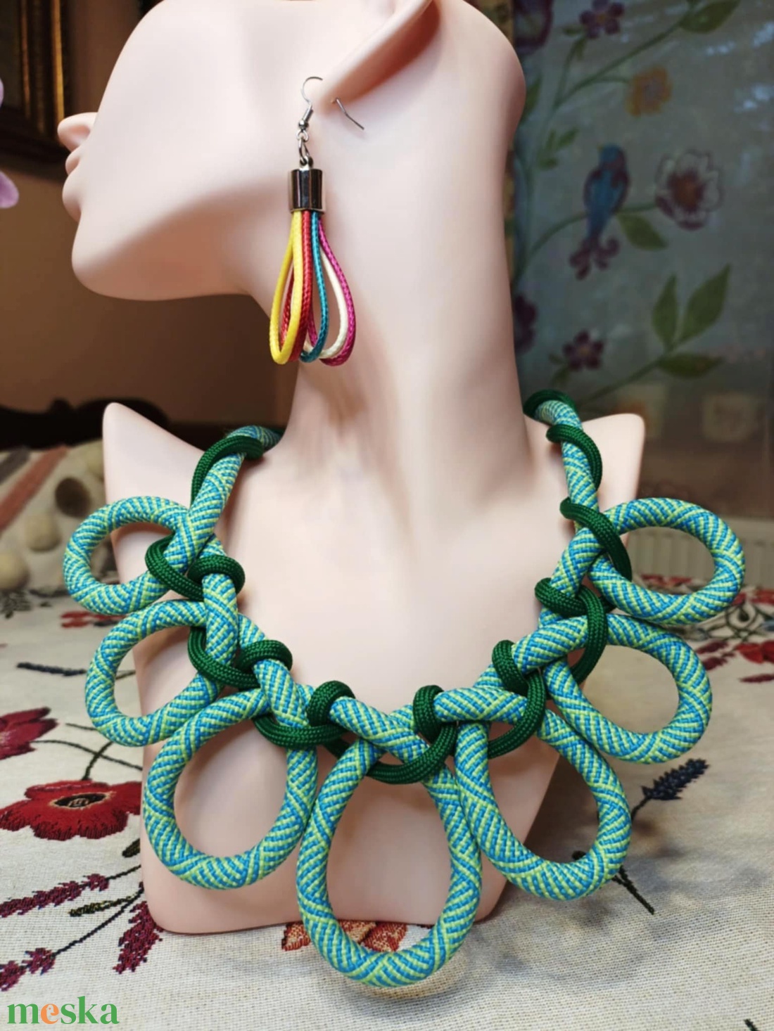 ZOYA  zsinóros nyaklánc - ékszer - nyaklánc - medál nélküli nyaklánc - Meska.hu