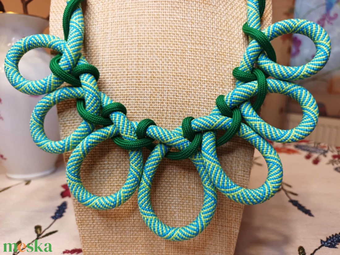 ZOYA  zsinóros nyaklánc - ékszer - nyaklánc - medál nélküli nyaklánc - Meska.hu