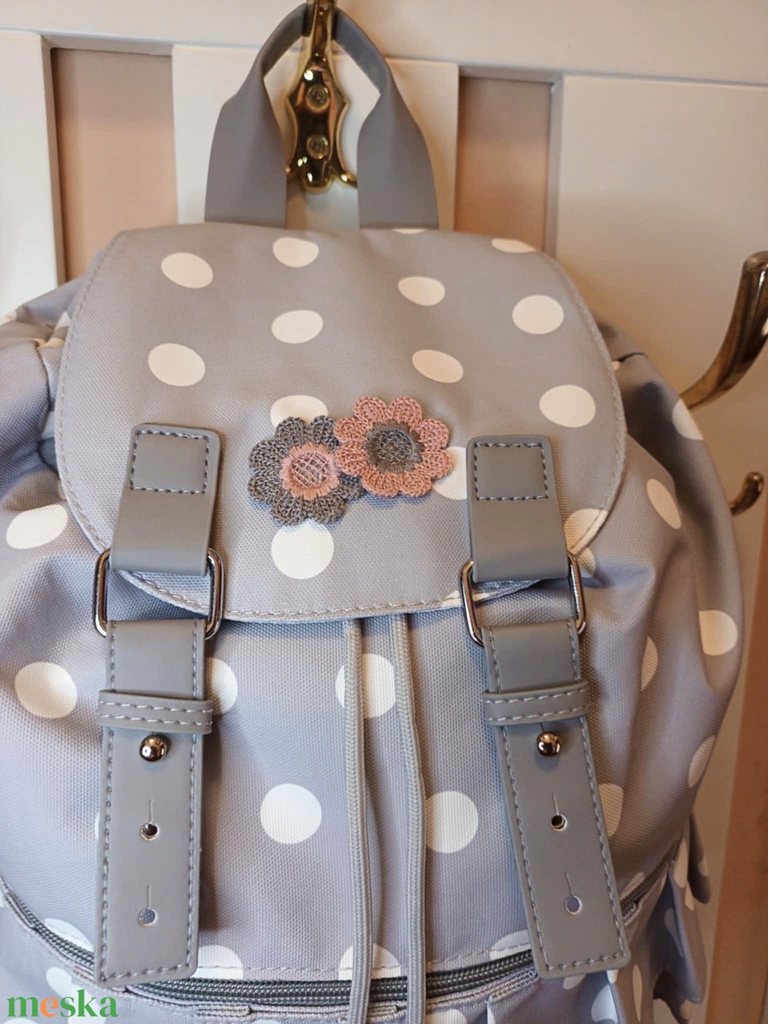 Romantikus nőcis hátizsák - táska & tok - hátizsák - hátizsák - Meska.hu