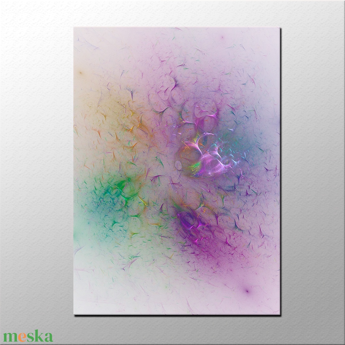 Költözés elött - művészet - festmény - festmény vegyes technika - Meska.hu