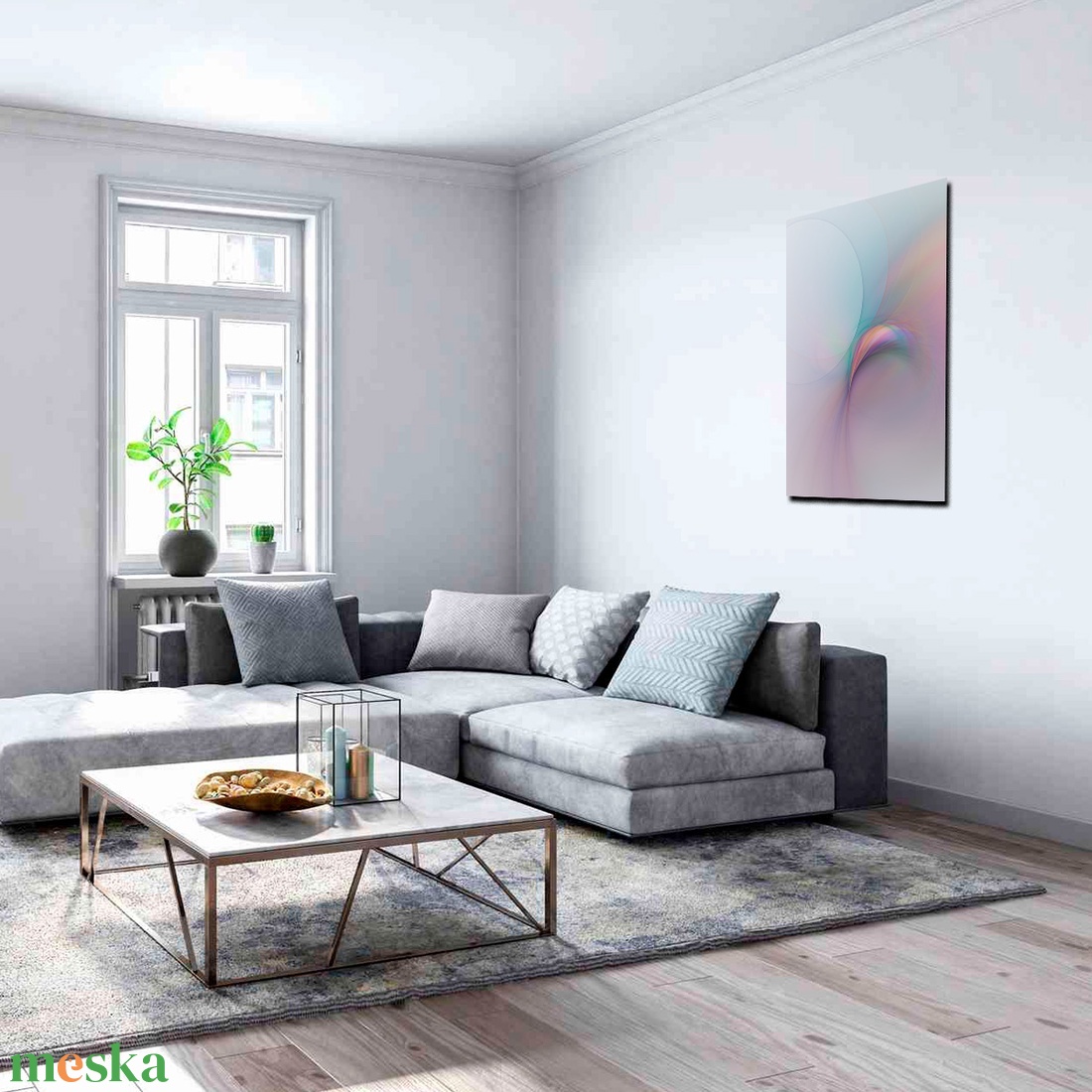 Hat óra - művészet - festmény - festmény vegyes technika - Meska.hu