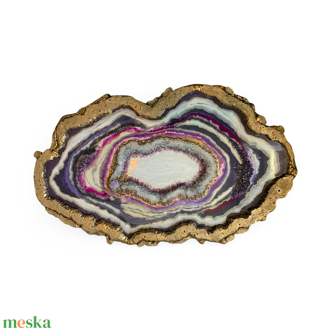 Amethyst 106cm x 63cm epoxy gyanta egyedi geoda falikép - művészet - festmény - festmény vegyes technika - Meska.hu Amethyst 106cm x 63cm epoxy gyanta egyedi geoda falikép - művészet - festmény - festmény vegyes technika - Meska.hu