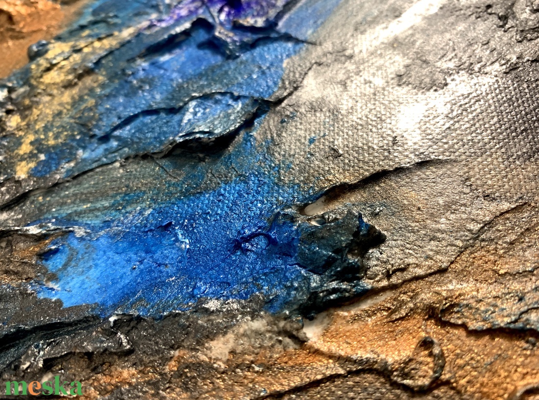 Liquid earth II. 38cm x 55cm absztrakt strukturált festmény - művészet - festmény - festmény vegyes technika - Meska.hu Liquid earth II. 38cm x 55cm absztrakt strukturált festmény - művészet - festmény - festmény vegyes technika - Meska.hu