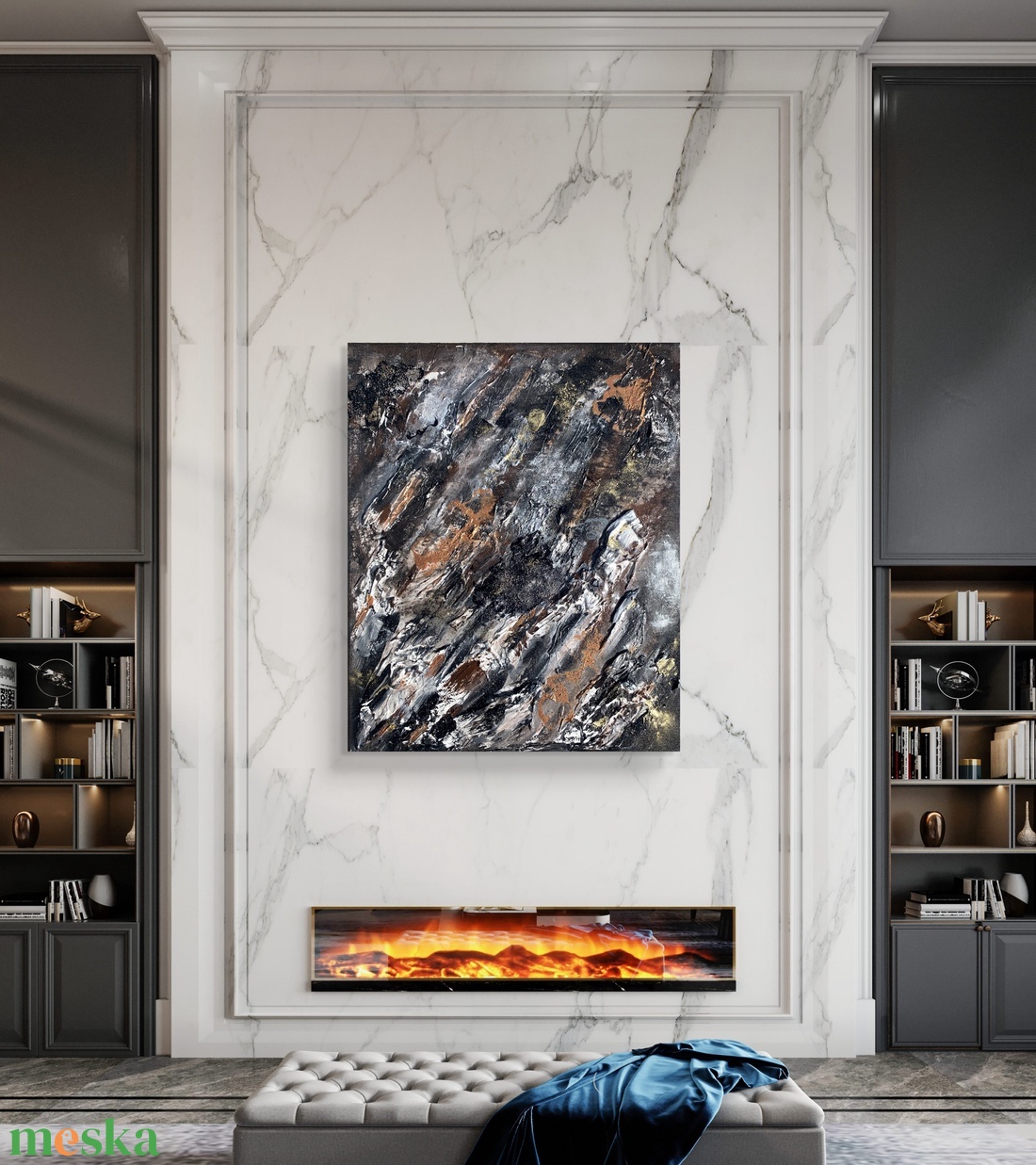 Iced Earth II. 38cm X 46cm absztrakt texturált akril festmény - művészet - festmény - festmény vegyes technika - Meska.hu Iced Earth II. 38cm X 46cm absztrakt texturált akril festmény - művészet - festmény - festmény vegyes technika - Meska.hu