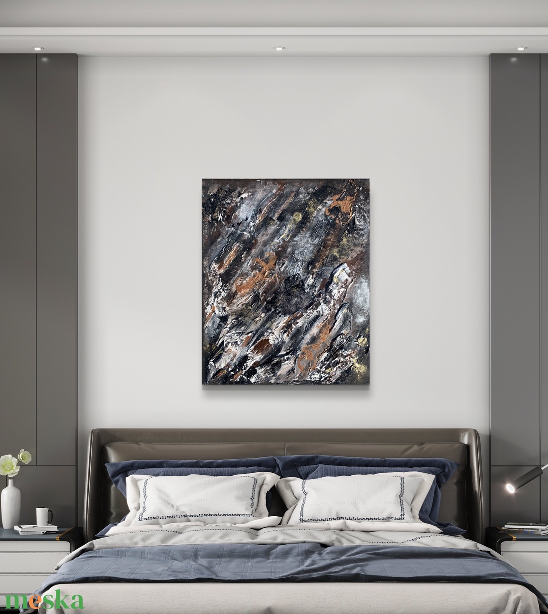 Iced Earth II. 38cm X 46cm absztrakt texturált akril festmény - művészet - festmény - festmény vegyes technika - Meska.hu Iced Earth II. 38cm X 46cm absztrakt texturált akril festmény - művészet - festmény - festmény vegyes technika - Meska.hu