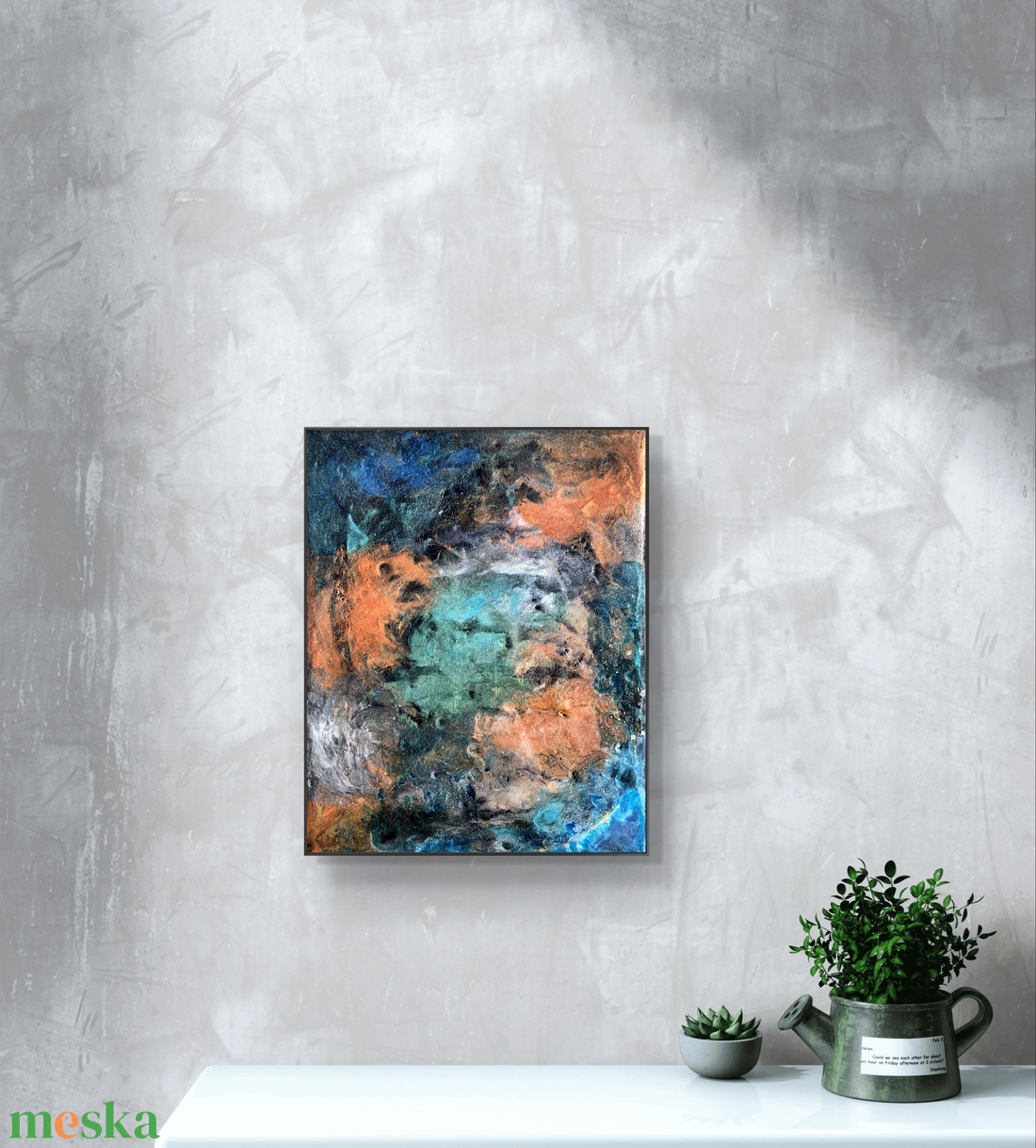 Storm 24cm X 30cm akril, epoxy kép - művészet - festmény - festmény vegyes technika - Meska.hu Storm 24cm X 30cm akril, epoxy kép - művészet - festmény - festmény vegyes technika - Meska.hu