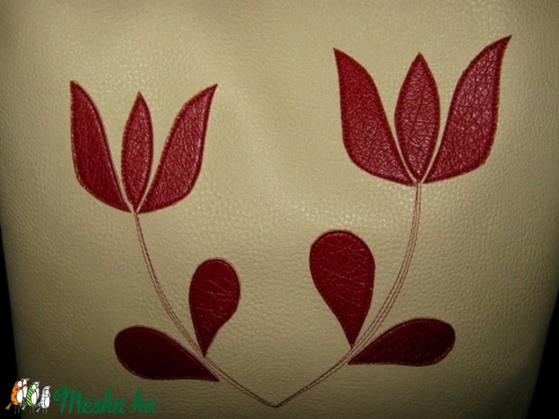 Tulipános táska -  - Meska.hu