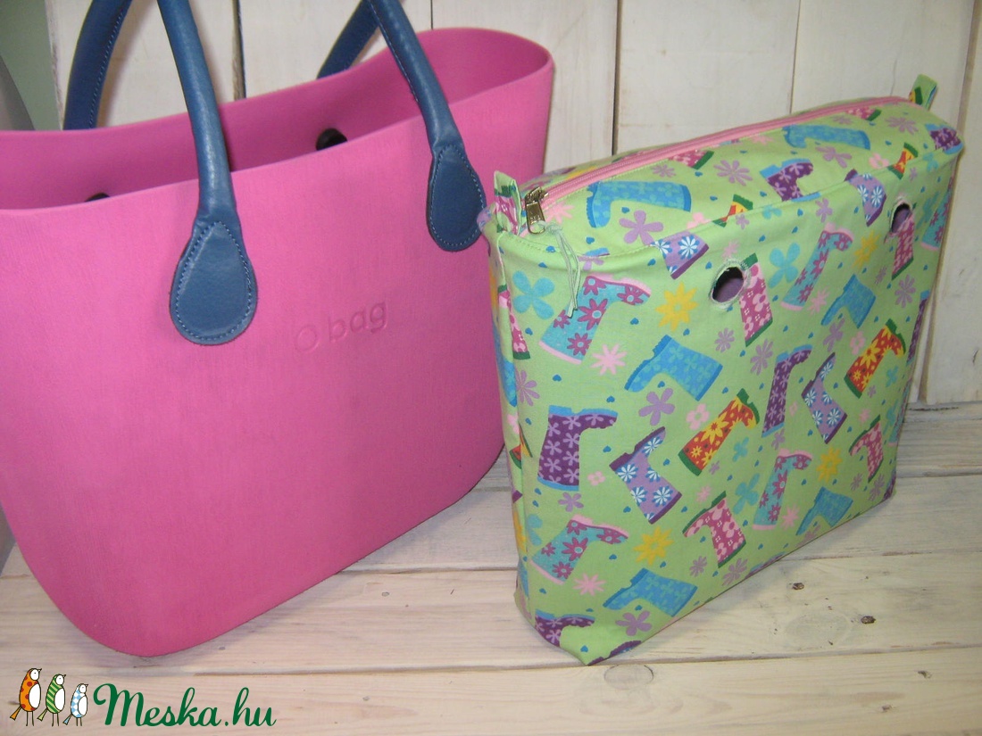 Obag táska belső classic, gumicsizmás - - Meska.hu Obag táska belső classic, gumicsizmás - - Meska.hu