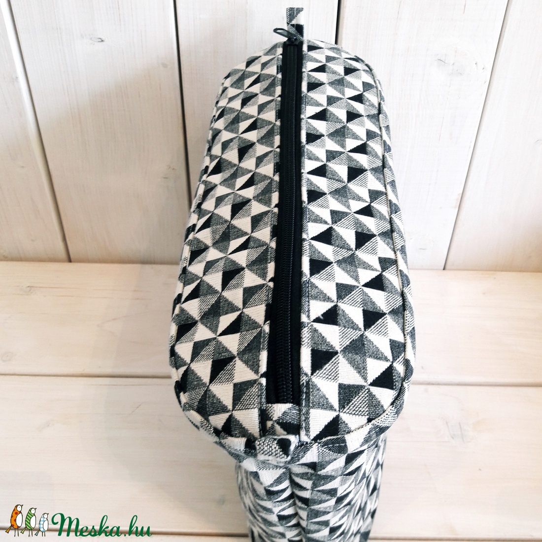 Obag belső mini, kockás fekete-fehér -  - Meska.hu