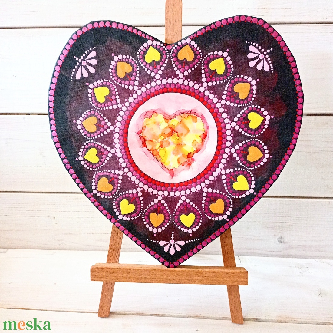 Pontozott mandala Infinite Love - Végtelen szeretet - művészet - festmény - festmény vegyes technika - Meska.hu Pontozott mandala Infinite Love - Végtelen szeretet - művészet - festmény - festmény vegyes technika - Meska.hu