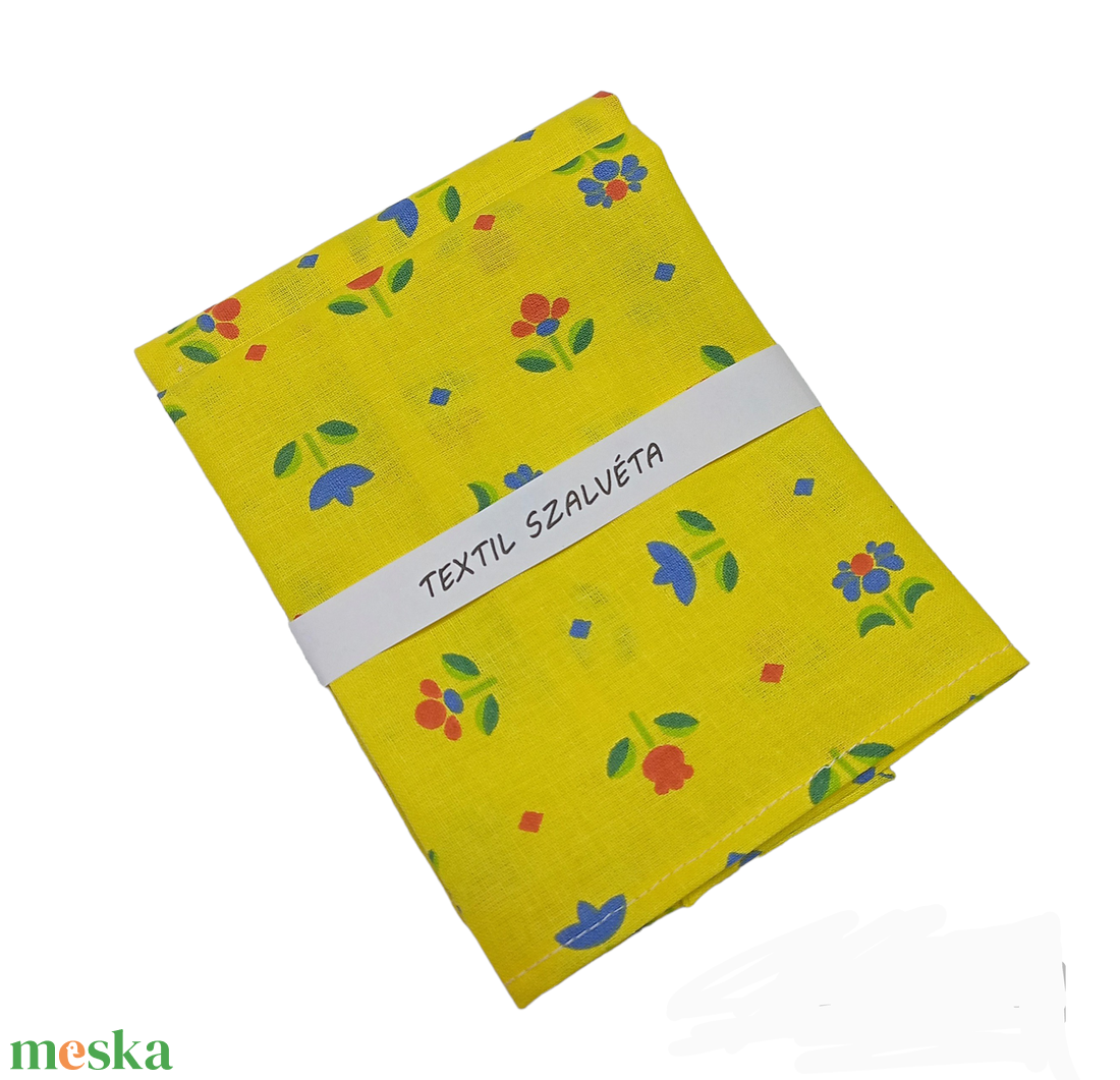 Textil szalvéta 2db, sárga - kis virágos - otthon & életmód - konyhafelszerelés, tálalás - konyhai textil - szalvéta - Meska.hu Textil szalvéta 2db, sárga - kis virágos - otthon & életmód - konyhafelszerelés, tálalás - konyhai textil - szalvéta - Meska.hu