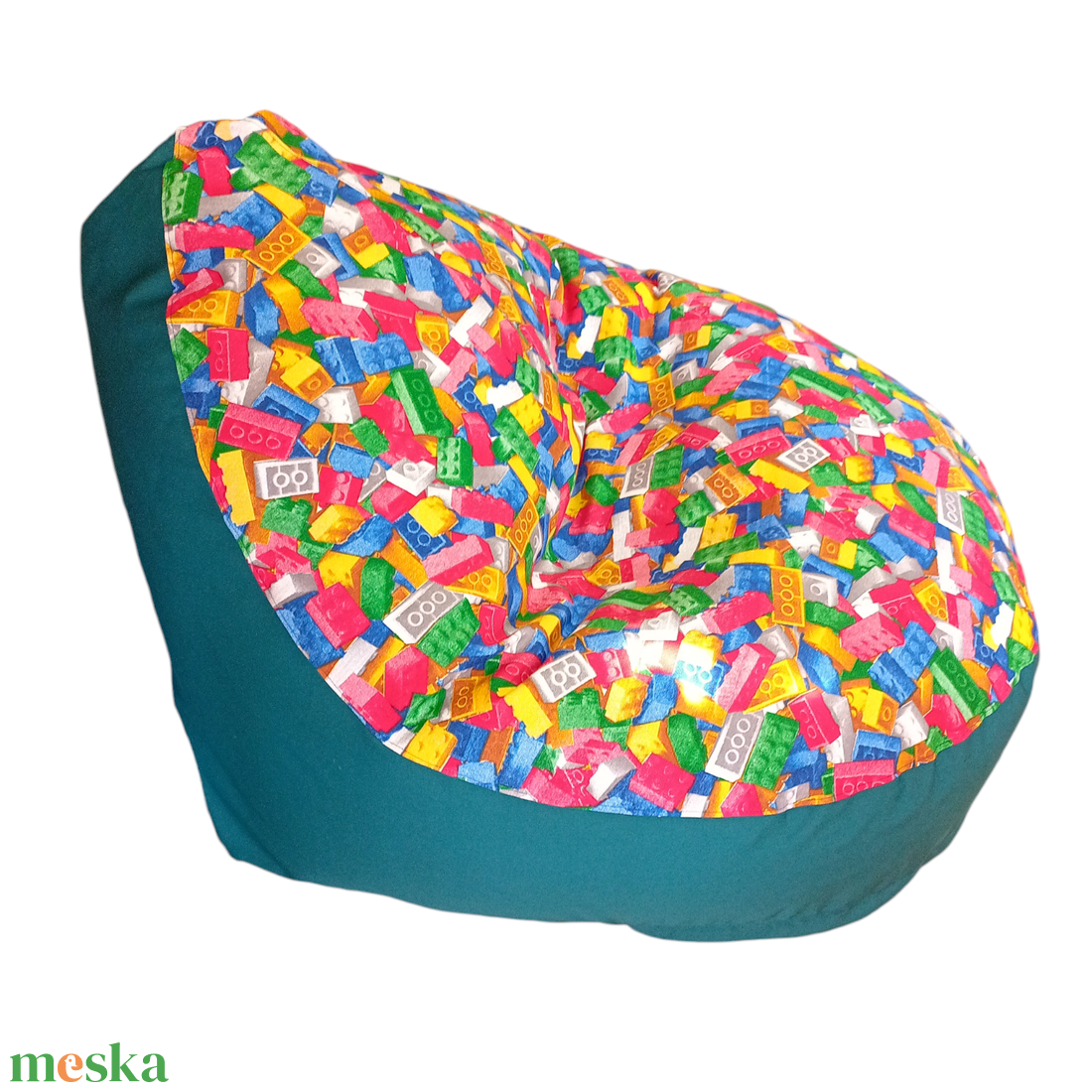 LUX babzsák mini méretben, smaragdzöld, legós - otthon & életmód - bútor - babzsákfotel - Meska.hu LUX babzsák mini méretben, smaragdzöld, legós - otthon & életmód - bútor - babzsákfotel - Meska.hu
