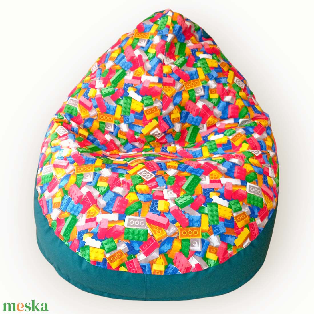LUX babzsák mini méretben, smaragdzöld, legós - otthon & életmód - bútor - babzsákfotel - Meska.hu LUX babzsák mini méretben, smaragdzöld, legós - otthon & életmód - bútor - babzsákfotel - Meska.hu