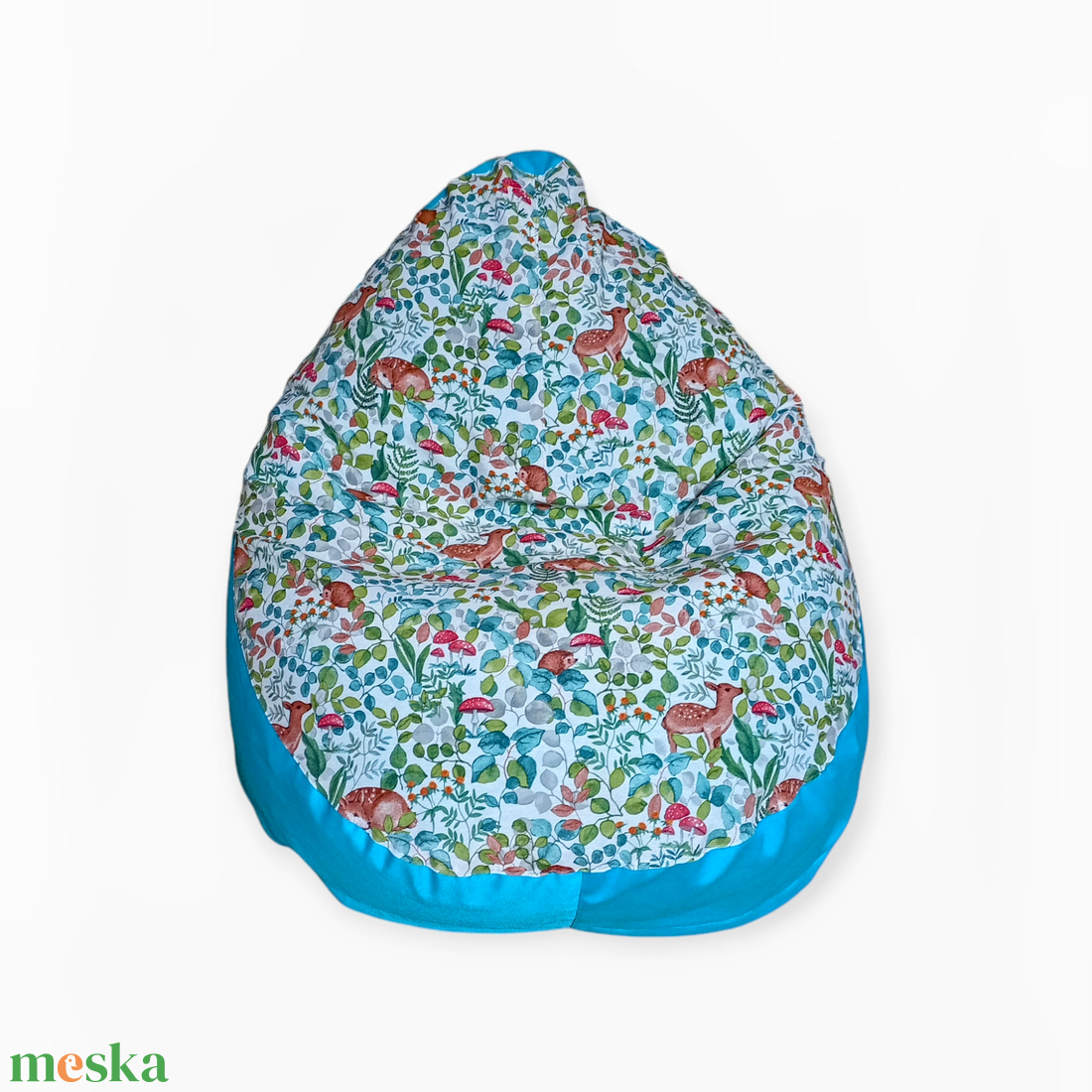 LUX babzsák mini méretben, erdei állatos, kék - otthon & életmód - bútor - babzsákfotel - Meska.hu LUX babzsák mini méretben, erdei állatos, kék - otthon & életmód - bútor - babzsákfotel - Meska.hu