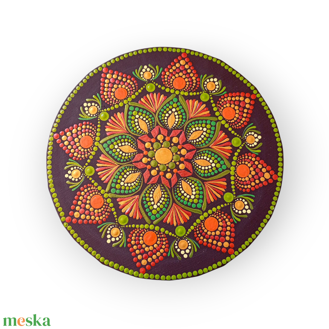 Pontozott mandala Tara - művészet - festmény - festmény vegyes technika - Meska.hu Pontozott mandala Tara - művészet - festmény - festmény vegyes technika - Meska.hu