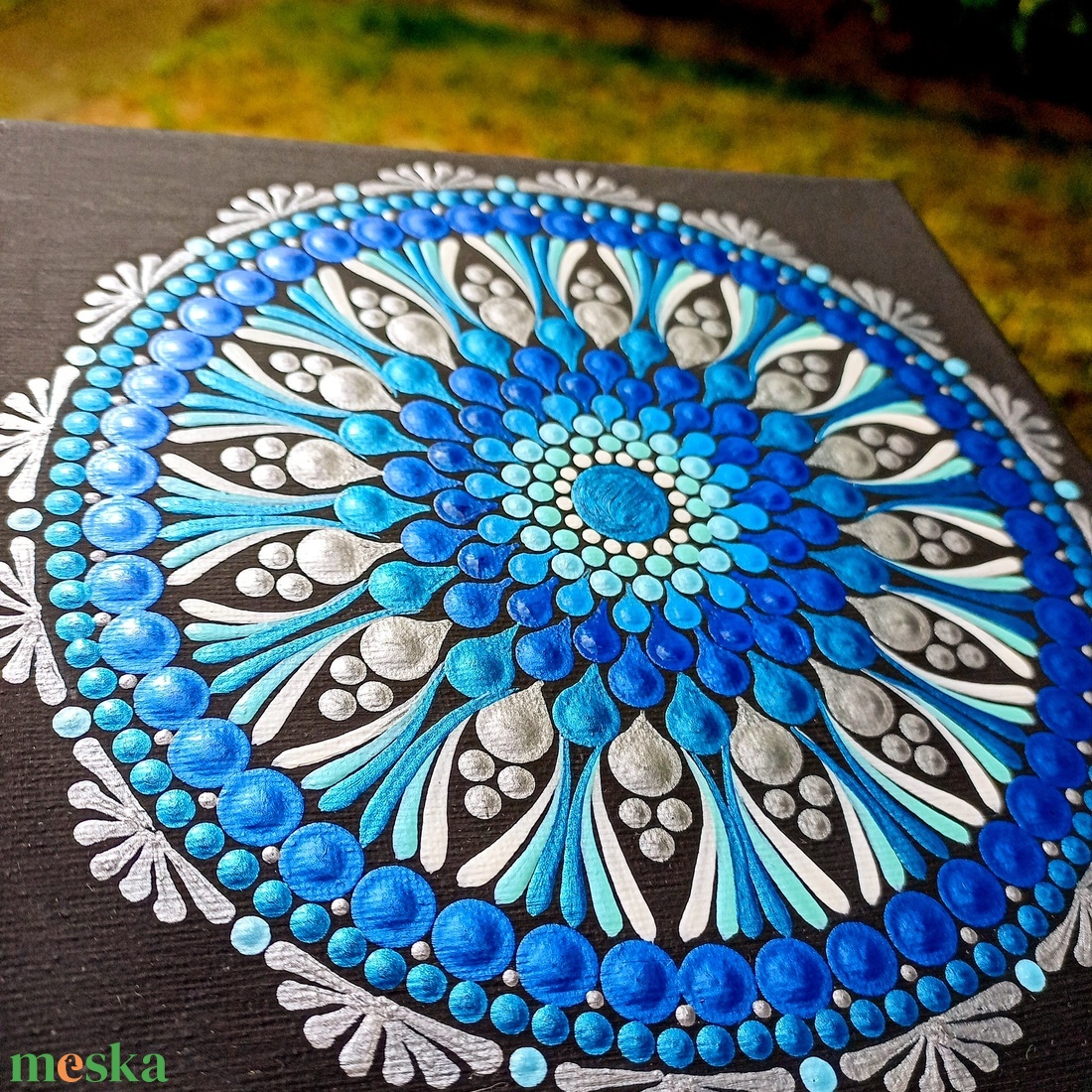 Pontozott mandala Lágy kommunikáció - művészet - festmény - festmény vegyes technika - Meska.hu Pontozott mandala Lágy kommunikáció - művészet - festmény - festmény vegyes technika - Meska.hu