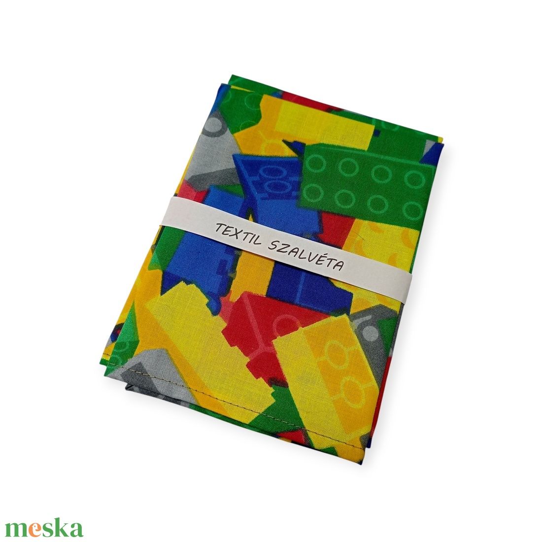 Textil szalvéta 2db, Legós - otthon & életmód - konyhafelszerelés, tálalás - konyhai textil - szalvéta - Meska.hu