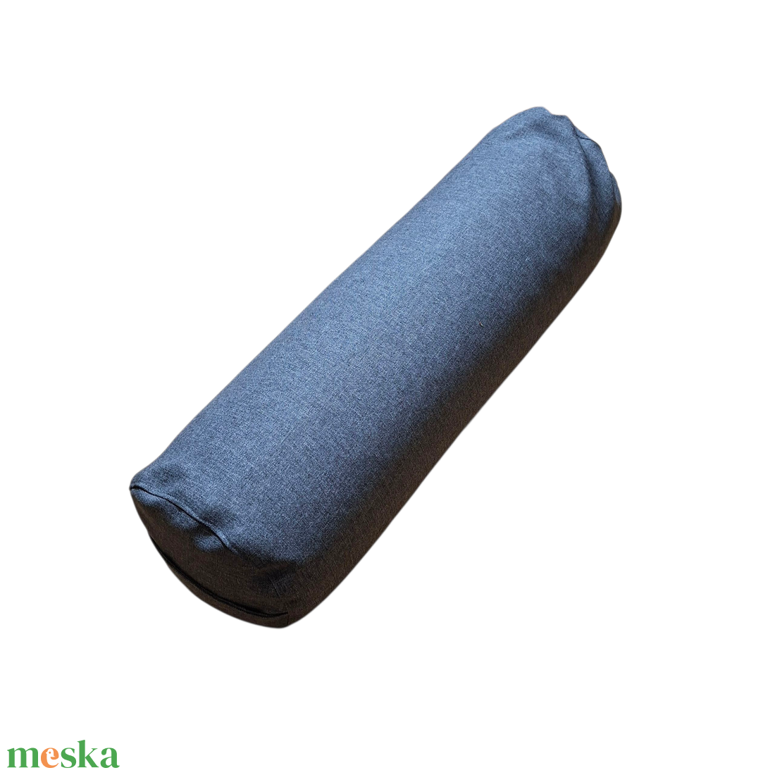 Henger párna tönköly pelyvával töltve, szürke - játék & sport - sport és kikapcsolódás - jóga, pilates, torna - jógapárna - Meska.hu