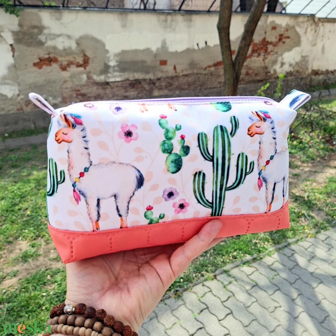 Lámás neszeszer  - táska & tok - neszesszer - Meska.hu