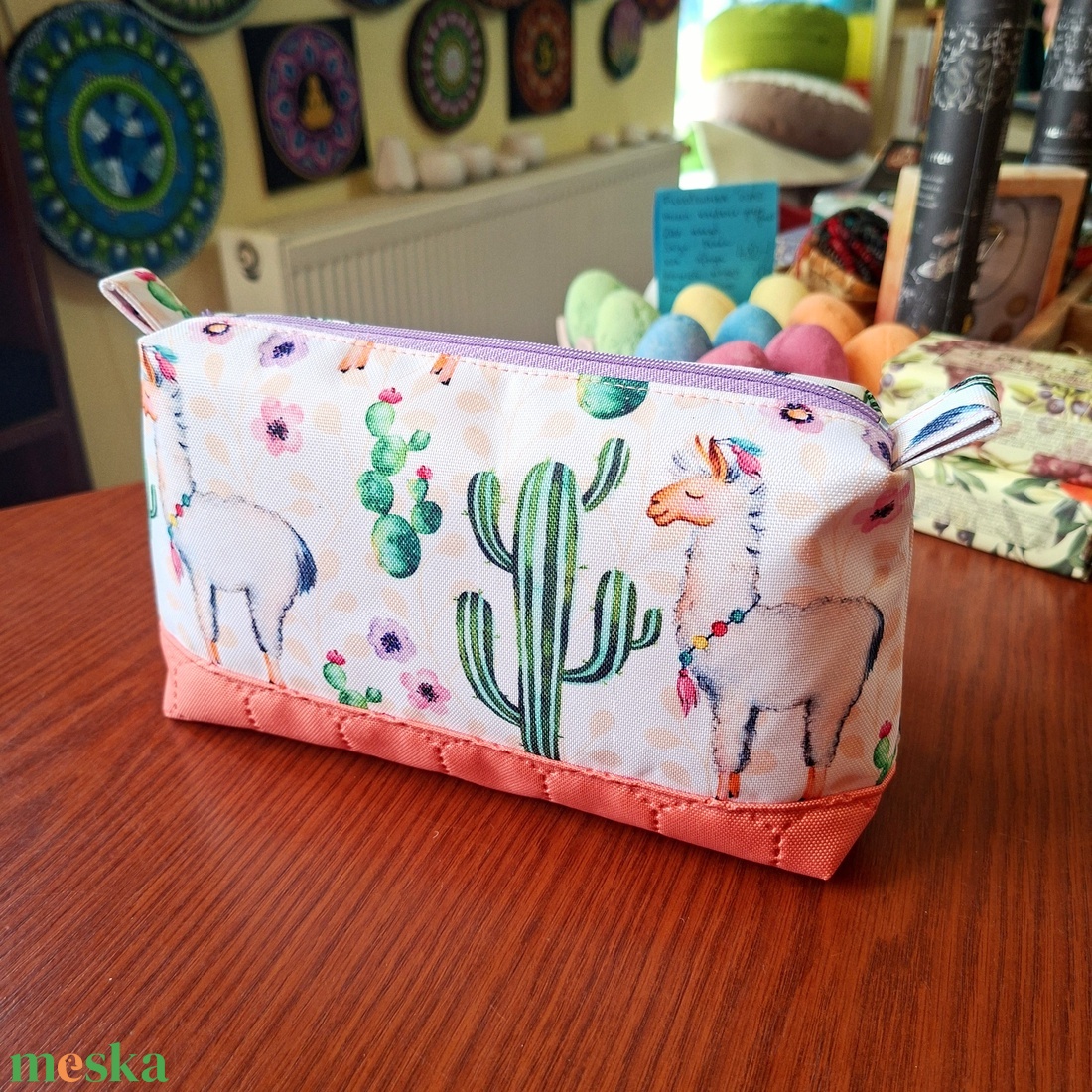 Lámás neszeszer  - táska & tok - neszesszer - Meska.hu