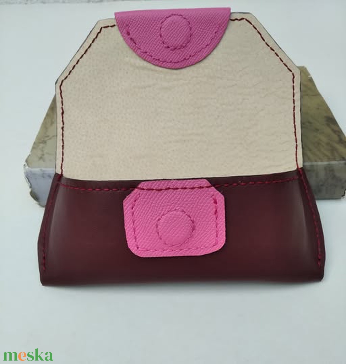 bőr szemüvegtartó tok - táska & tok - pénztárca & más tok - szemüvegtok - Meska.hu