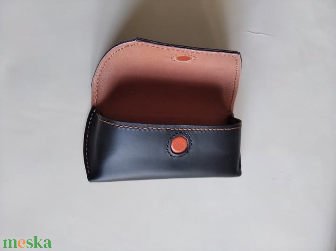 bőr szemüvegtartó tok - táska & tok - pénztárca & más tok - szemüvegtok - Meska.hu