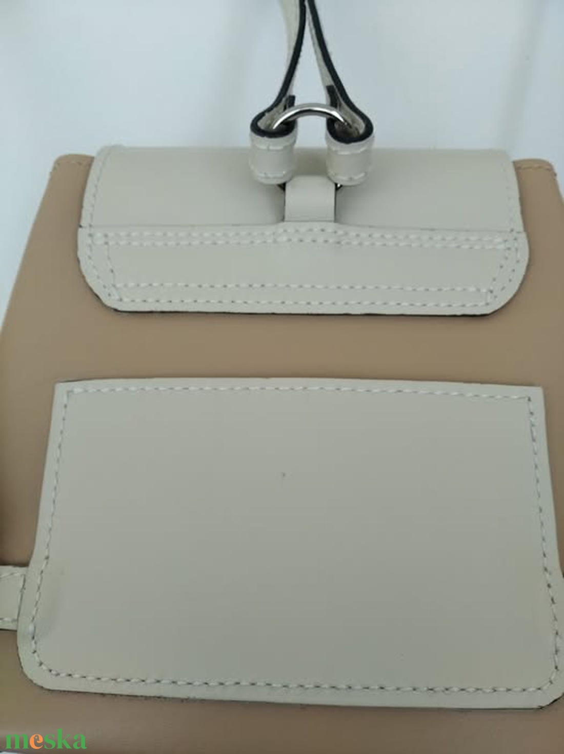 Arlene borjúbőr hátitáska - táska & tok - hátizsák - hátizsák - Meska.hu