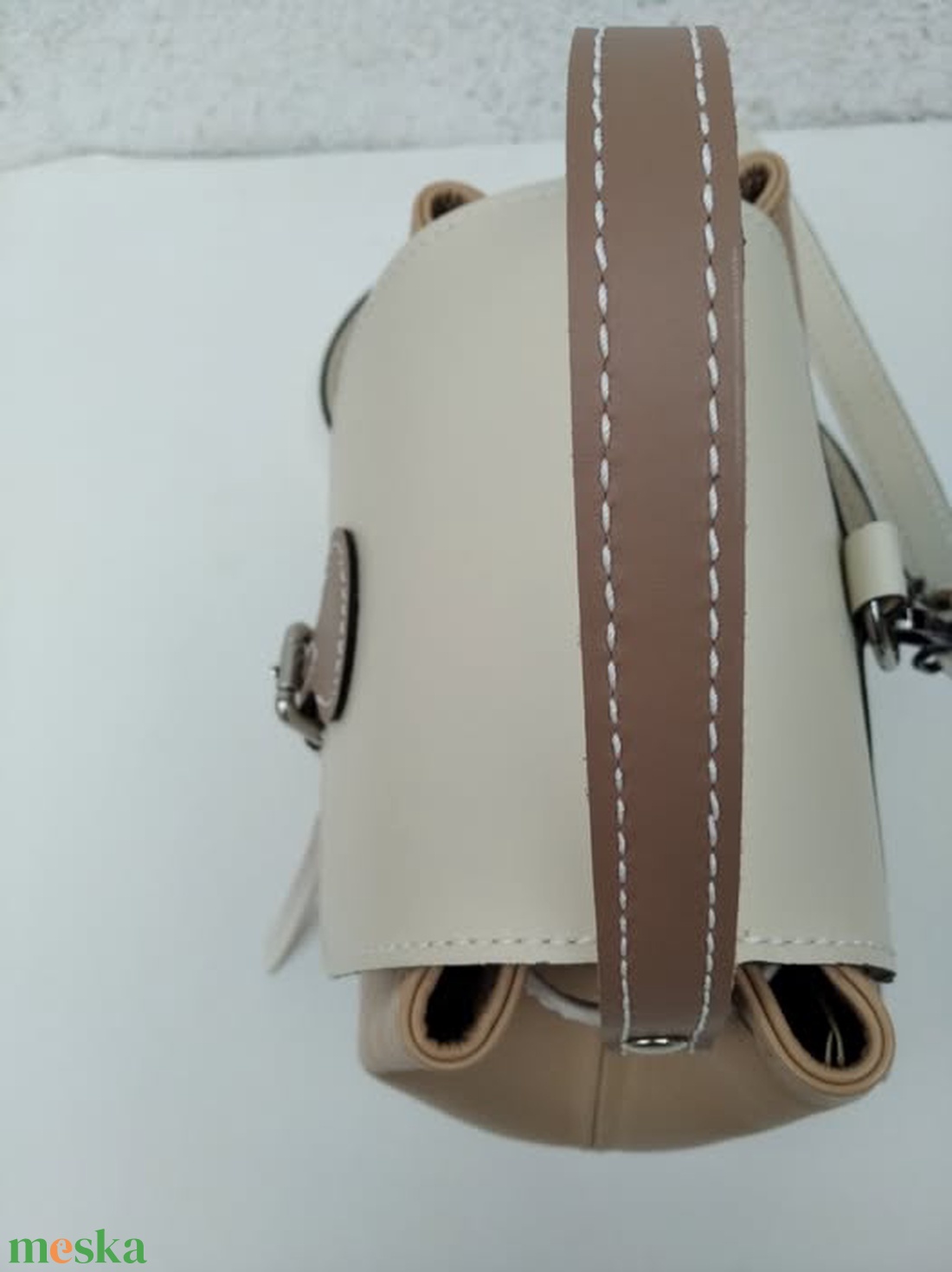 Arlene borjúbőr hátitáska - táska & tok - hátizsák - hátizsák - Meska.hu