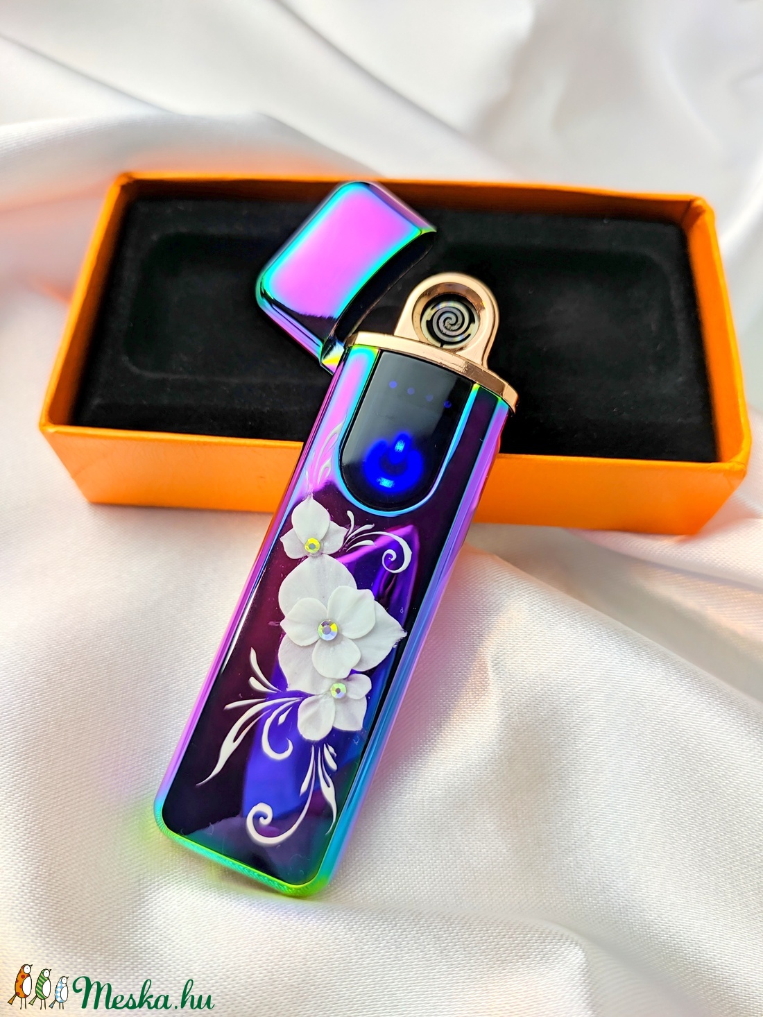 USB tölthető öngyújtó - otthon & életmód - dekoráció - dísztárgy - Meska.hu