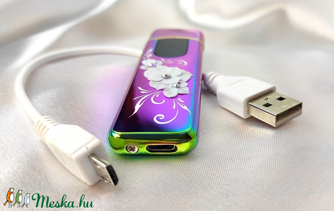 USB tölthető öngyújtó - otthon & életmód - dekoráció - dísztárgy - Meska.hu