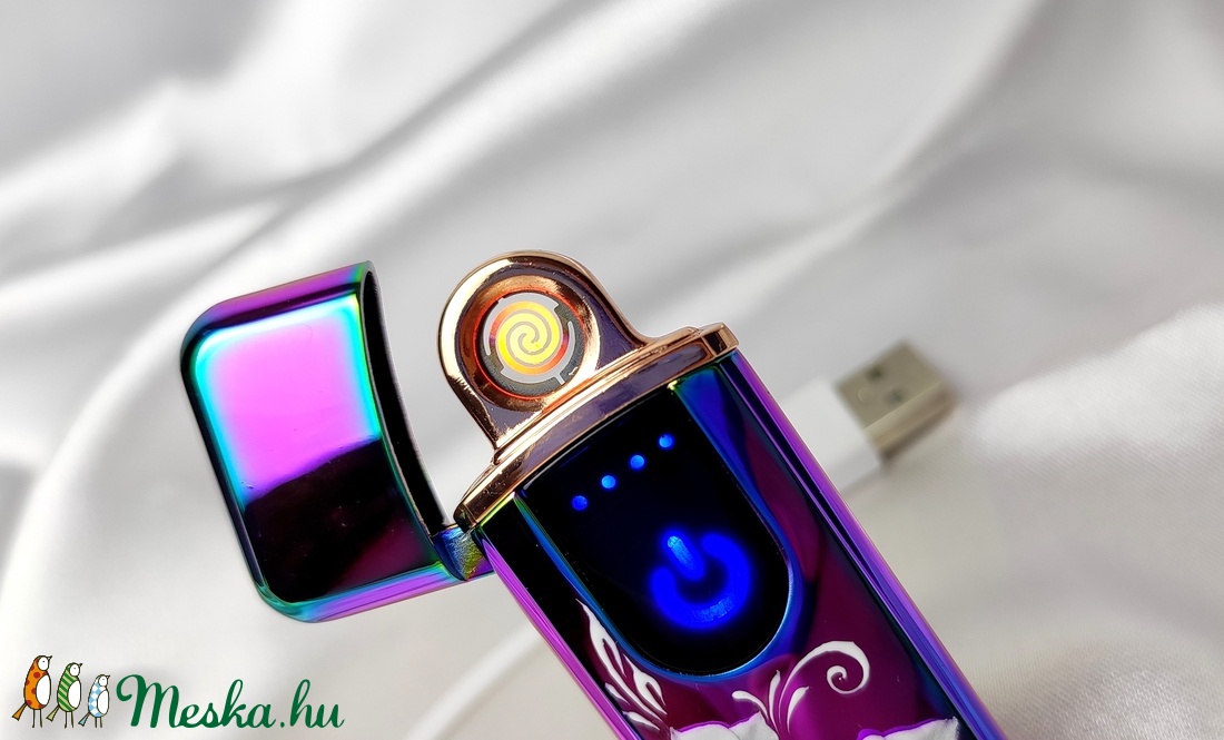 USB tölthető öngyújtó - otthon & életmód - dekoráció - dísztárgy - Meska.hu