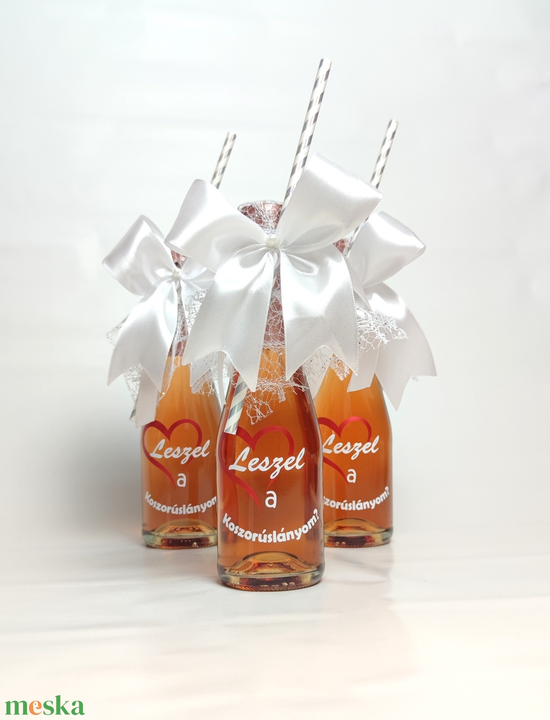 Koszorúslány mini pezsgő - esküvő - meghívó & kártya - koszorúslány felkérő - Meska.hu Koszorúslány mini pezsgő - esküvő - meghívó & kártya - koszorúslány felkérő - Meska.hu