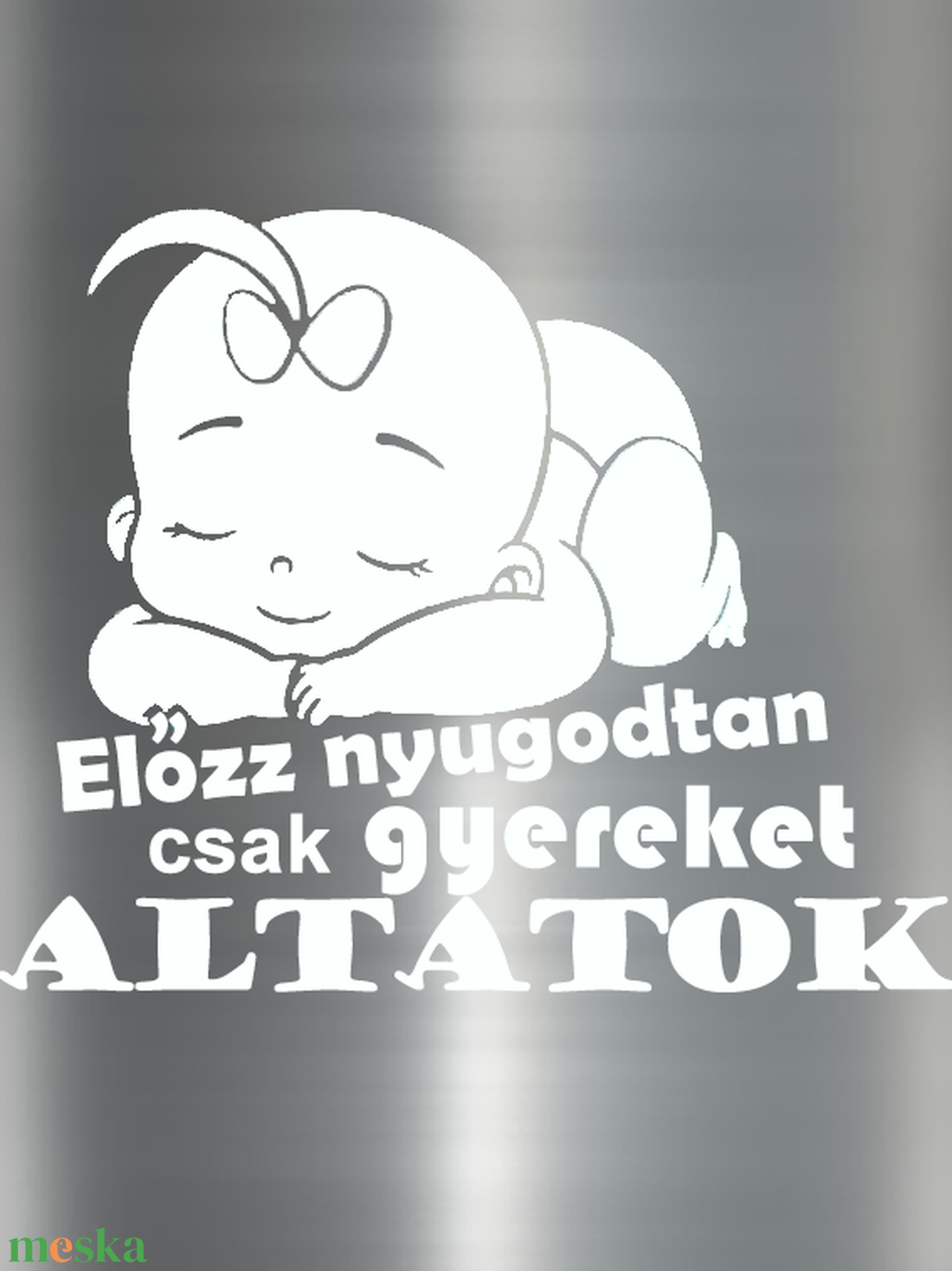 Autós matrica (altatok) - otthon & életmód - autó - autós matrica - Meska.hu