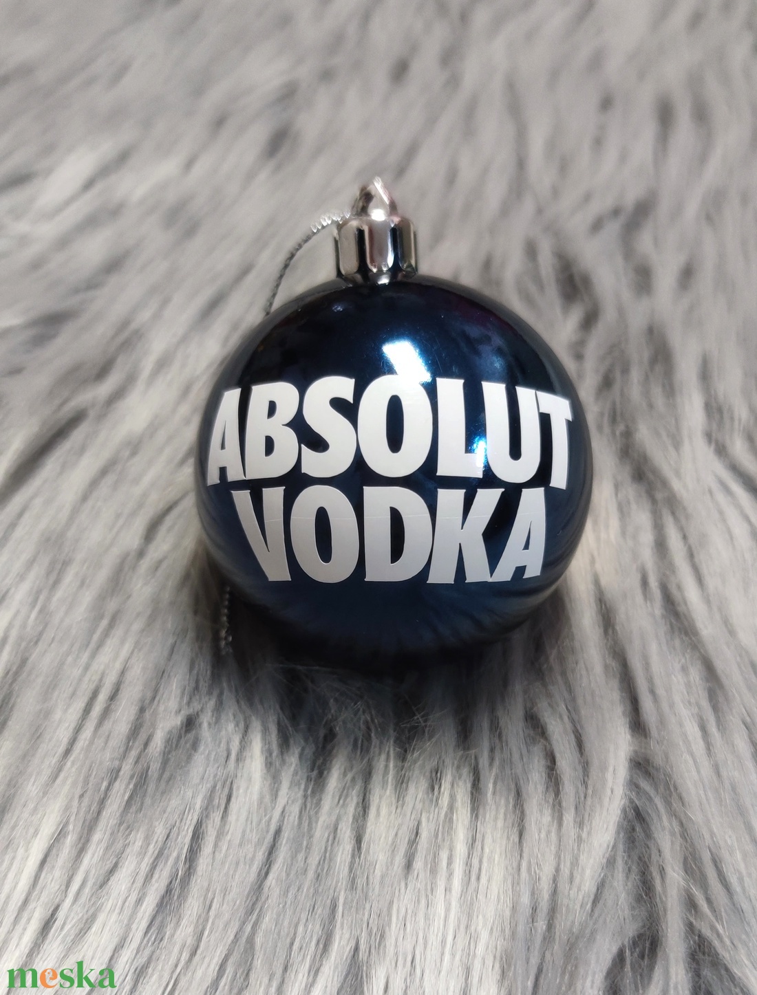 Absolut Vodka karácsonyi gömb  - karácsony - karácsonyi lakásdekoráció - karácsonyfadíszek - Meska.hu