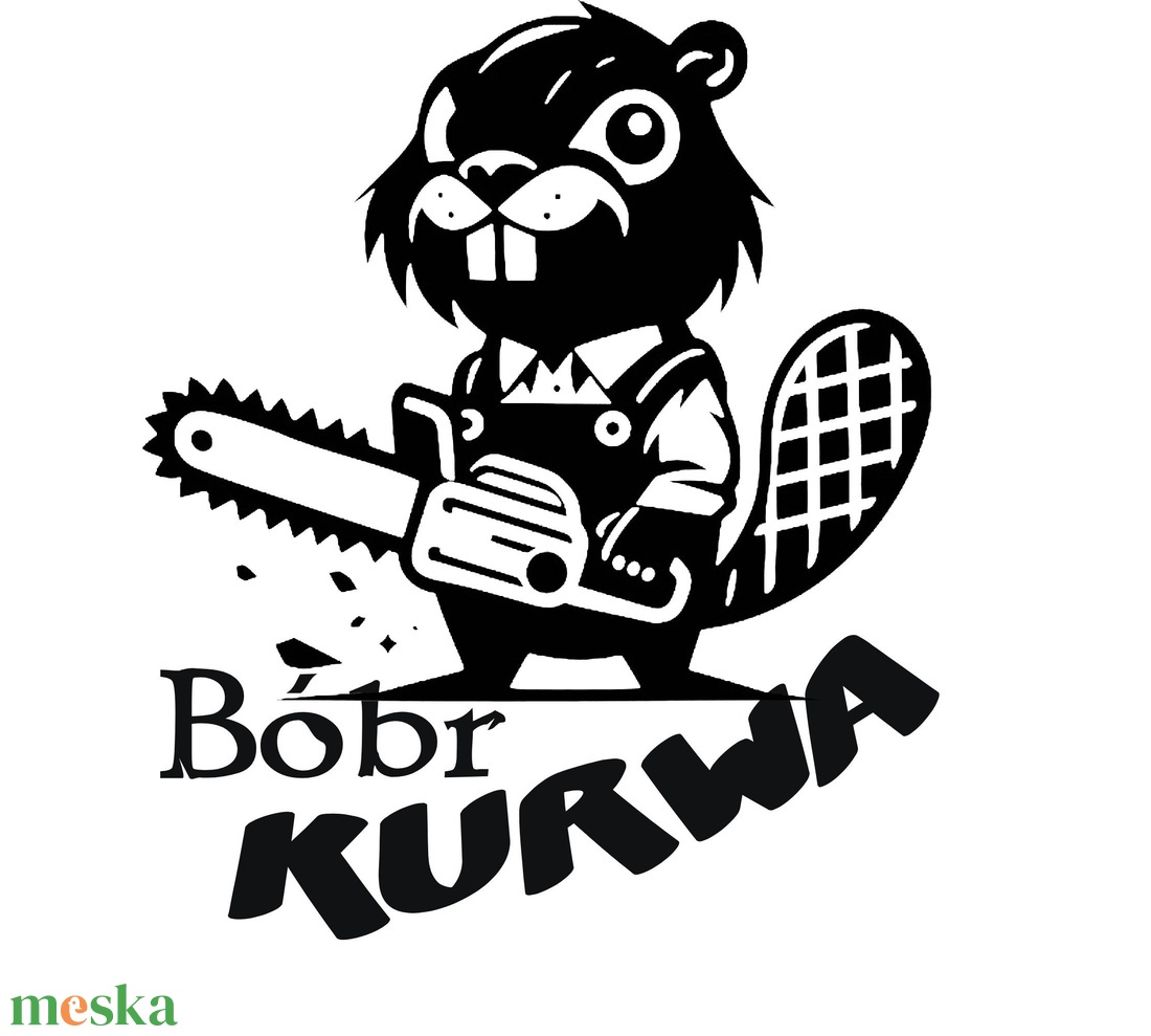 Bobr K.rwa autós matricák 1-4 - otthon & életmód - autó - autós matrica - Meska.hu