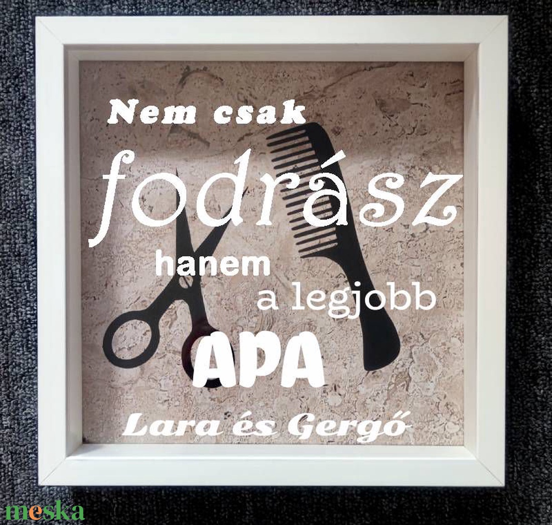 Nem csak fodrász... - otthon & életmód - dekoráció - kép & falikép - képkeret - Meska.hu Nem csak fodrász... - otthon & életmód - dekoráció - kép & falikép - képkeret - Meska.hu