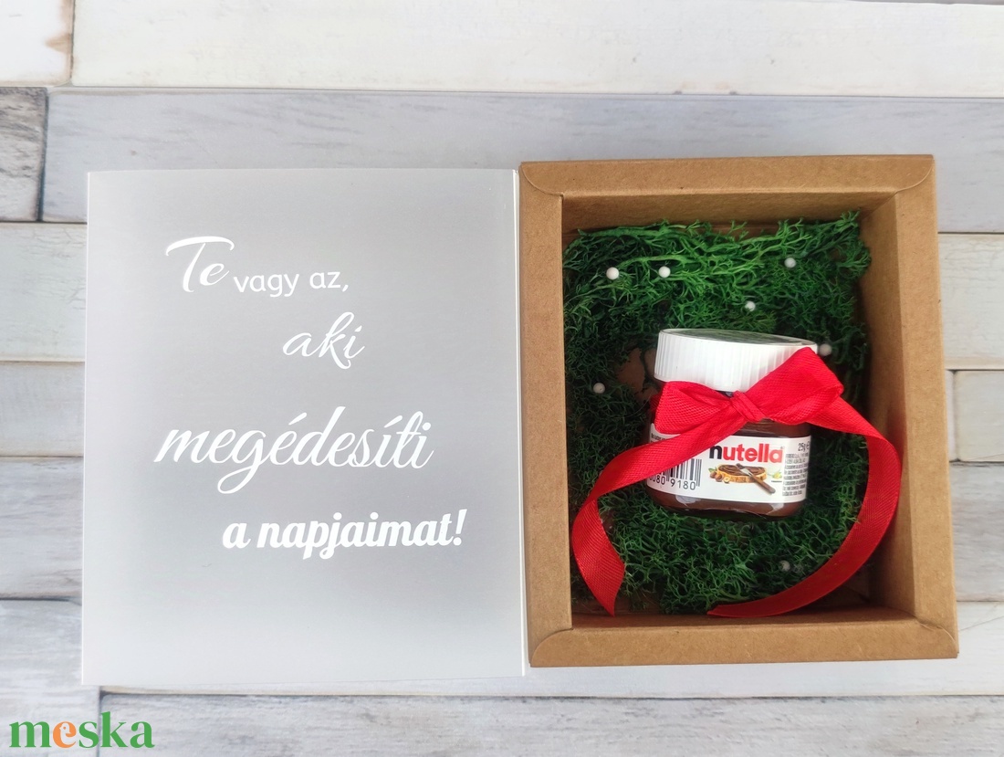 Valentin napi ajándék doboz (Mini Nutella) - karácsony - karácsonyi lakásdekoráció - karácsonyfadíszek - Meska.hu Valentin napi ajándék doboz (Mini Nutella) - karácsony - karácsonyi lakásdekoráció - karácsonyfadíszek - Meska.hu