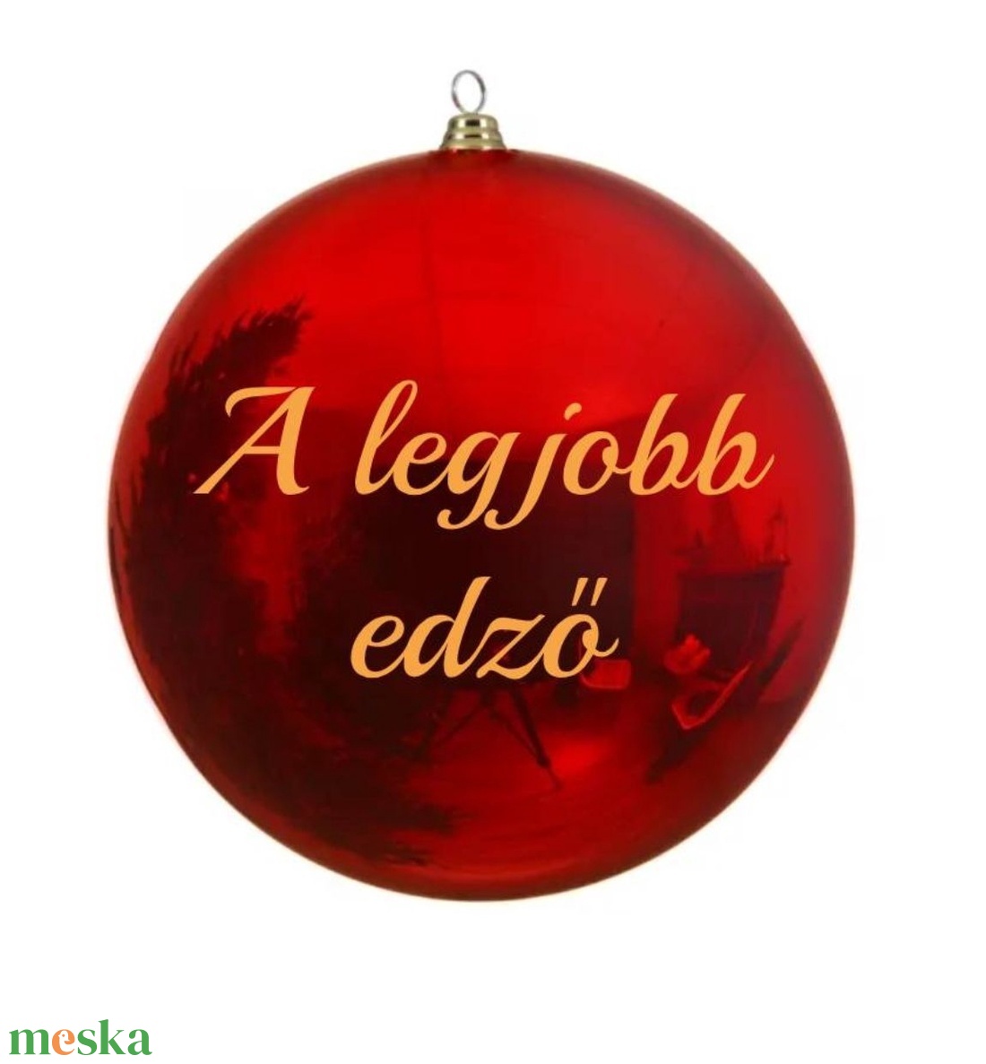 Karácsonyi gömb díszdobozban (edző) - karácsony - karácsonyi lakásdekoráció - karácsonyfadíszek - Meska.hu