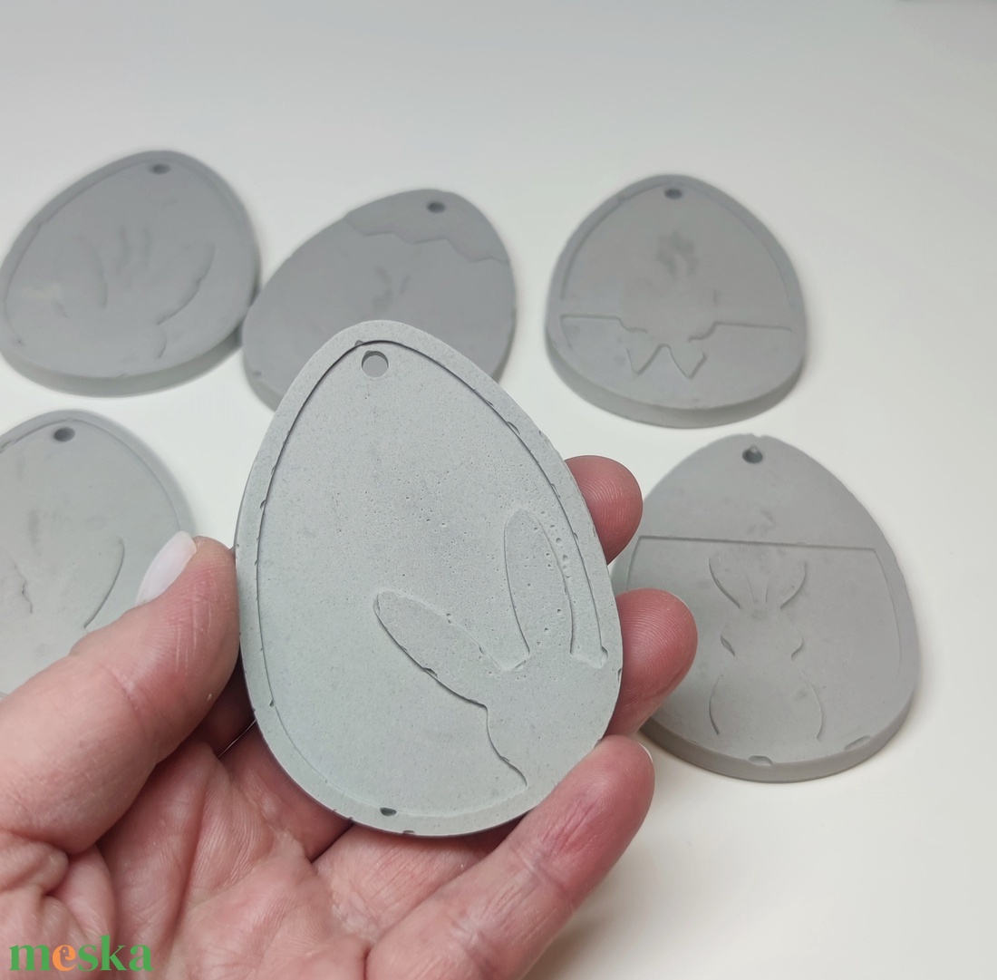 Festhető húsvéti tojás - kellékek & szerszámok - vegyes alapanyag - gipsz - Meska.hu